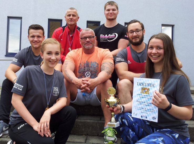 Satte Titelausbeute für TGL-Bankdrücker bei bayerischer Meisterschaft