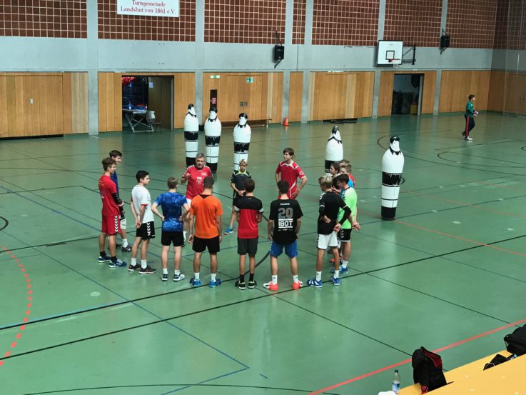 Handball mB: Trainingslager der mB Jugend