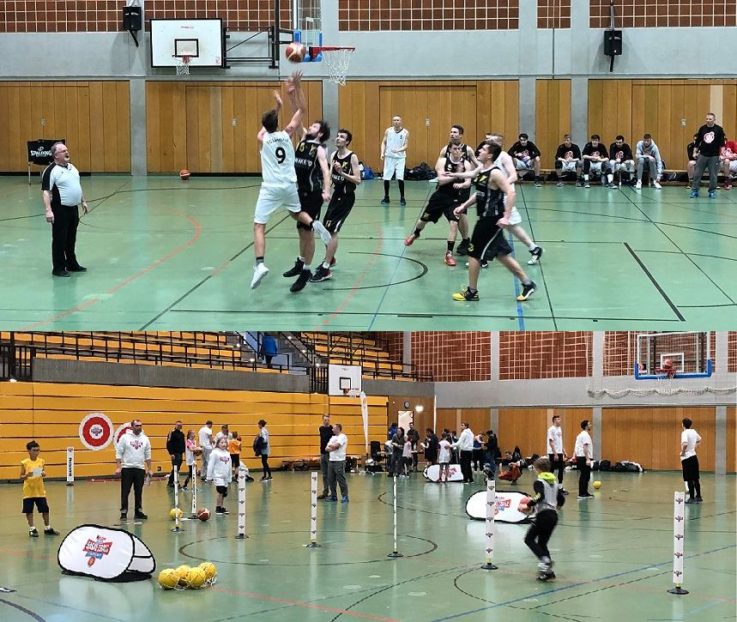 Basketball: kinder+Sport Basketball Academy und Heimspiel H1 vs. SV Mammendorf