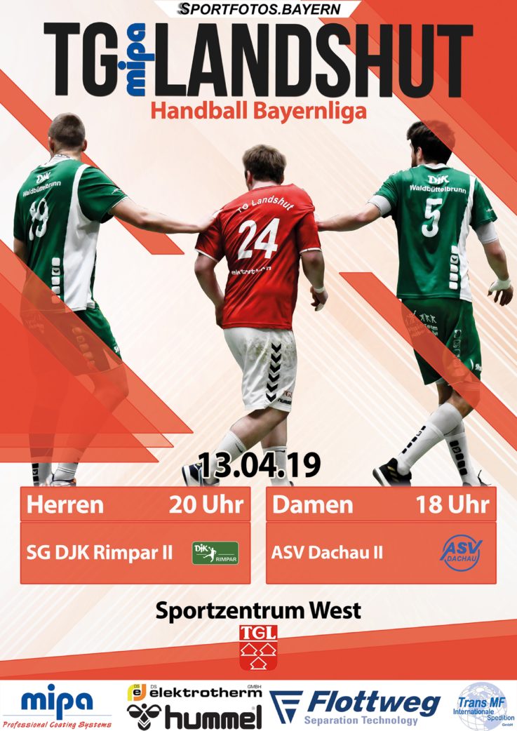 Handball: Samstag 13.04 – HEIMSPIELTAG !