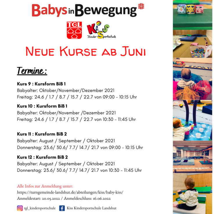 Baby-KiSS: Neue Kurse ab Juni