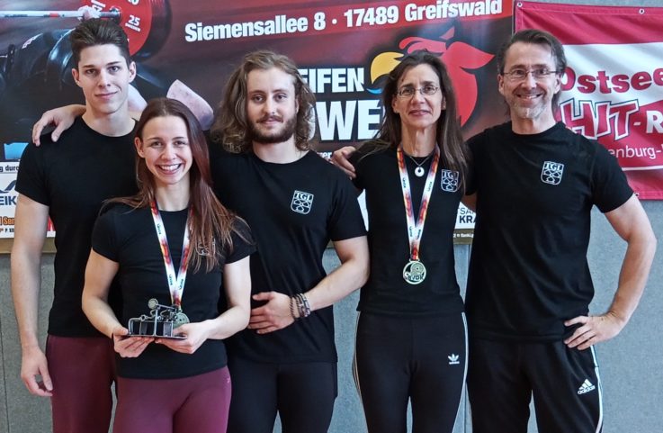 Dreifacherfolg für TGL-Powerlifter bei Deutscher Meisterschaft im Bankdrücken