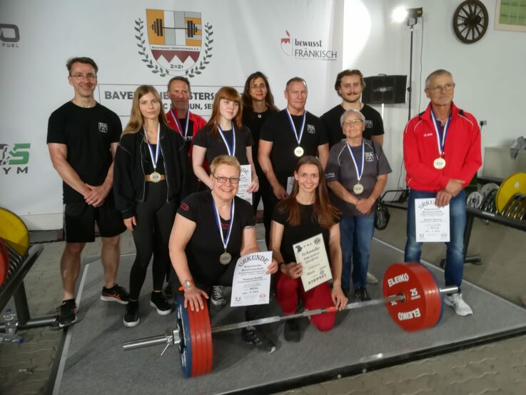 Sechs Titel für TGL-Powerlifter bei Bayerischer Meisterschaft der Jugend, Junioren und Senioren im Classic-Modus