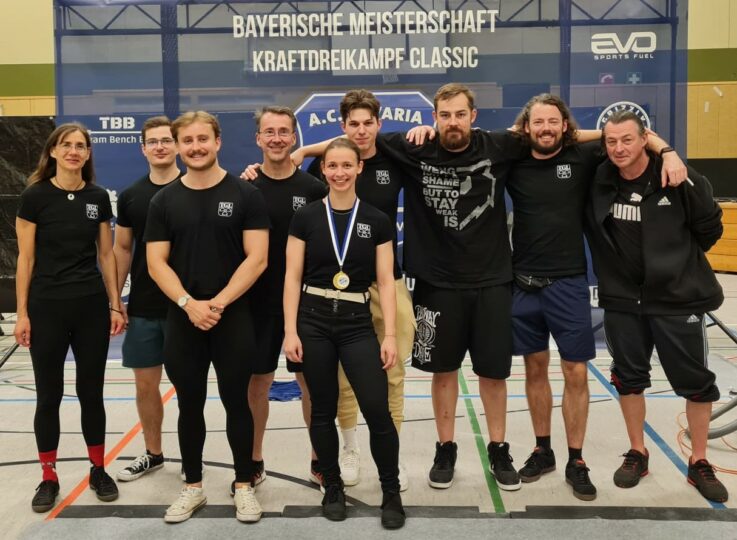 Powerlifterin Sandra Augustiniok holt Titel bei Bayerischer Meisterschaft, Stefan Pagelsen und Alexander Zeidler Vizemeister