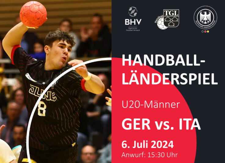 TG-Handballer holen Sport-Highlight nach Landshut: Länderspiel der U20-Handball-Nationalmannschaft – Tickets