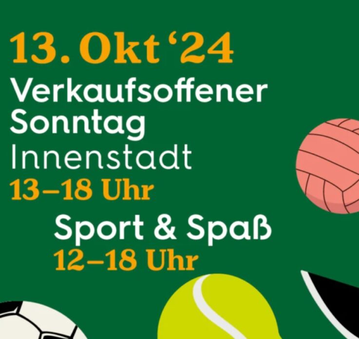 Turngemeinde Landshut am Ländtor beim Verkaufsoffenen Sonntag am 13. Oktober: Infostand und Bühnenprogramm