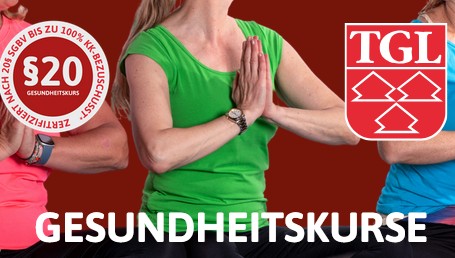 Die nächsten Gesundheitskurse starten bei der TGL im Januar 2026 – Anmeldung läuft